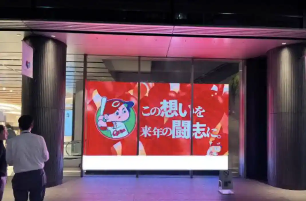 商業施設でのLEDサイネージ